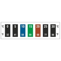 TLC 7-Level Thermometer Labels